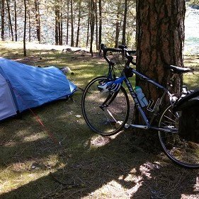 Riverside State Park Bike Camp. Photo: Hank Greer