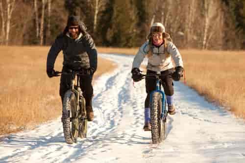 Fat Bikes, Fat Smiles. Photo: Alan Lemire.