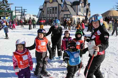 Learning to Ski. Photo: Gary Peterson
