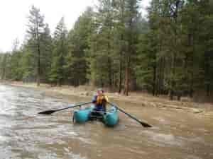 When Latah does run, "whitewater" is a euphemism since the flow will be the color and consistency of a Starbuck's mocha. Photo: Dan Schaffer