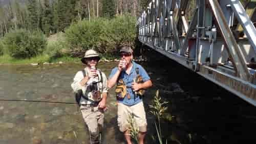 Learn to fly fish at one of Swedes Fly Shop's free Fly Fishing 101 classes.