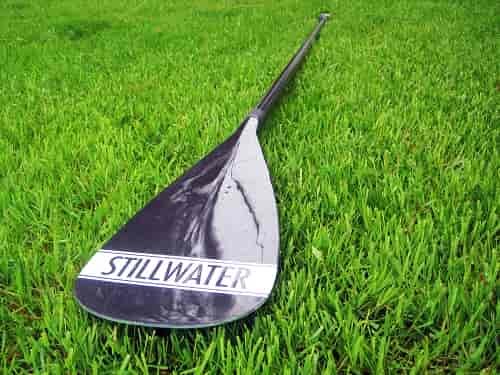 The Stillwater is roughly half the weight of most entry-level SUP paddles. Photo courtesy Stillwater