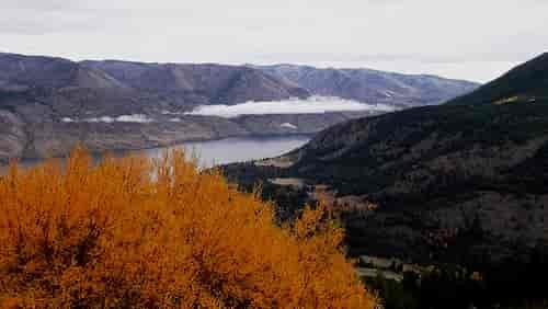 Fall colors on the Methow River.
