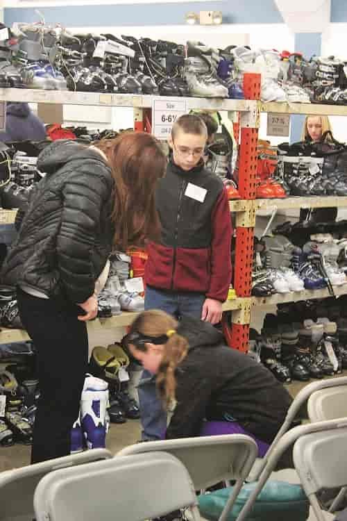 At Wintersport, gear can be picked up now and returned in May, with a buy option at the end of the season. Photo: Amy Silbernagel McCaffree