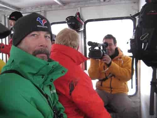 Jim with the camera.