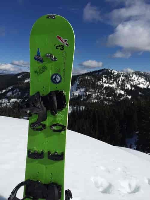 If you’re interested in giving splitboarding a try, North Idaho College’s Outdoor Pursuits program offers rentals for all the items you will need for a backcountry day tour at most popular spots in the Idaho Panhandle. Photo: Larry Banks