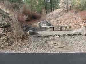 Fish Lake Trail Bench