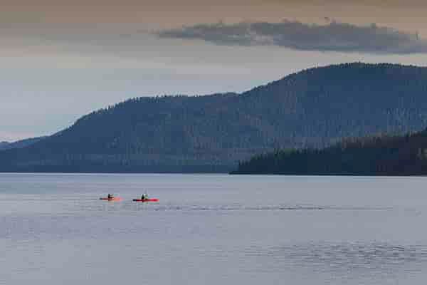 Paddlers on Upper Priest. // Photo: Jon Jonckers.