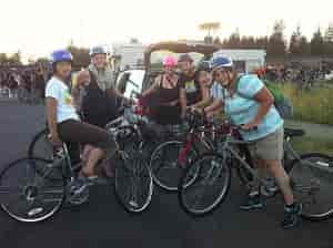 The Final FBC riders getting ready to tear up the city. // Photo: Shallan Knowles.