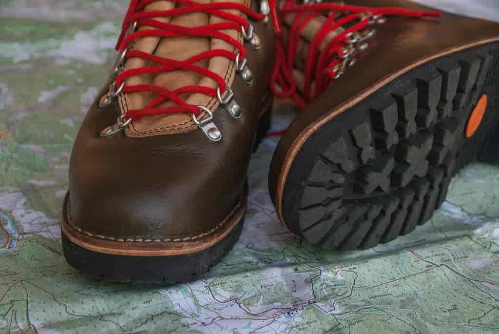 Photo of hiking shoes.