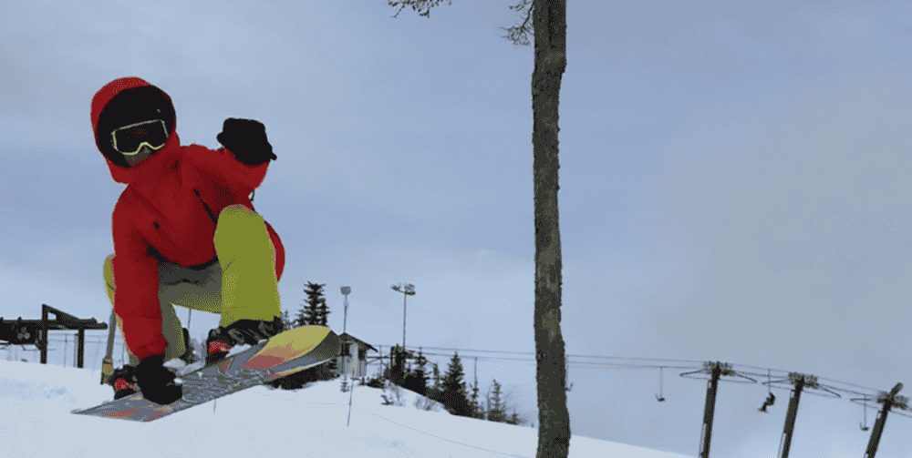 Photo of Asher Coleman at Mt. Spokane Progression Park by T. Ghezzi.