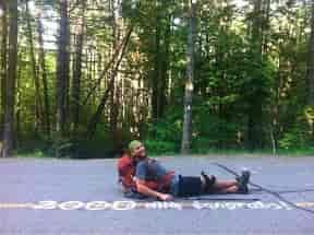 Plaza reaches the 2,000-mile mark on the Appalachian Trail