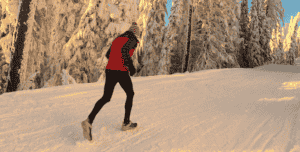 Photo of runner by Summer Hess.